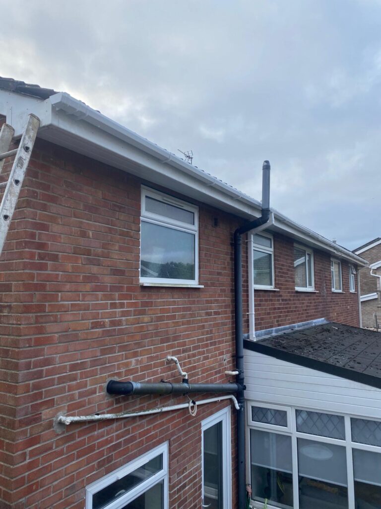 fitting new guttering in Cardiff