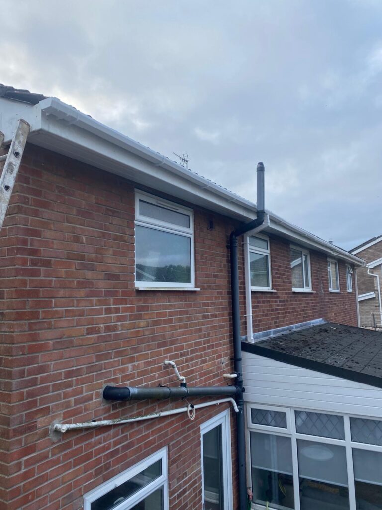 fitting new guttering in Cardiff