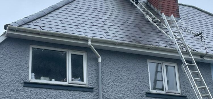 ridge tile repointing in Cardiff